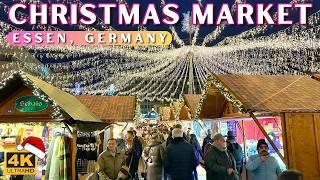 2024 Christmas Market Walking Tour  Essen, Germany [With Captions]