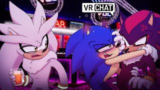 Sonic Flirts With Shadow?! - Silver's Chaotic Birthday! (VR Chat)