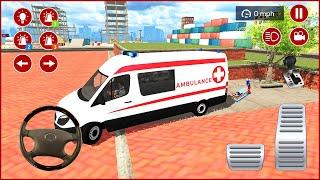 Direksiyonlu Ambulans oyunu 3D #124 American Ambulance Simulator Ambulans oyunları Android Gameplay