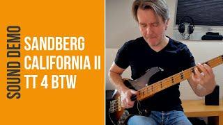 Sandberg California II TT 4 BTW HCAR - Sound Demo (no talking)