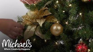 Refresh Your Tree with Floral | Holiday Tree Décor | Michaels