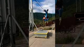 Soaring eagle  zip line at glenwood caverns adventure park#zipline#usa  #adventurepark #travel