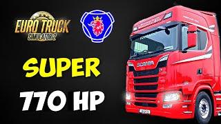 ETS2 Scania 770 HP & SUPER Engines | Rework of OLD Trucks: MAN TGX & Peterbilt 389