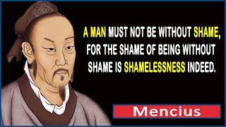 Sincerity is the way to Heaven | Chinese Philosopher Mencius' best Quotes ever | THE WISEMAN