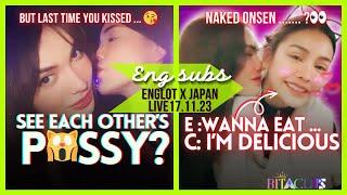 [ENG] Englot kiss &  seeing vajayjay of eo? Sus Engfa & Charlotte Japan p3 #englot #อิงล็อต #engfa