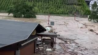 14.07.2021 21:55 Uhr - Hochwasser in Mayschoß im Ahrtal