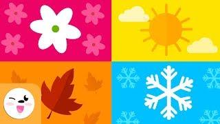 Les saisons de l'année pour les enfants - Printemps, Été, Automne et Hiver - Que sont les saisons ?