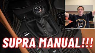 * Breaking * Big Changes for 2023 Toyota Supra - MANUAL + More!