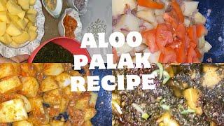 Delicious Aloo Palak Recipe | Aloo Palak Sabzi Recipe | Simple & Easy Pakistani Recipe