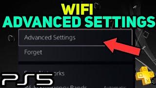 PS5 WIFI ADVANCED SETTINGS & MORE! EASY NEW!