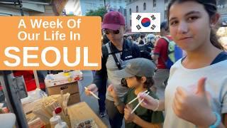 Explore SEOUL 서울 Vlog: HONGDAE TO HAN RIVER  Modern Life & Rich Traditions | Family Travel 2024