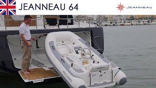 Jeanneau 64 - Training, Tender handling system