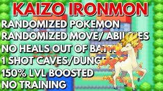 RAPIDLY RUNNING HOLY WOAH! THE HARDEST POKEMON CHALLENGE (KAIZO IRONMON FIRERED)