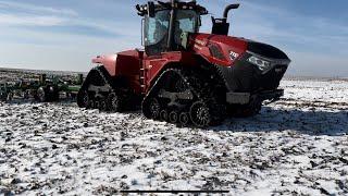 CASE 715 Quadtrac vs Great Plains 9 shank in-line ripper