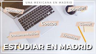 Cómo estudiar en Madrid y no morir en el intento | Una Mexicana en Madrid