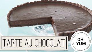 Professional Baker Teaches You How To Make CHOCOLATE TART!