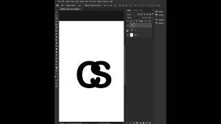 How to Create a Logo in Photoshop easily #shorts #edit #tutorial