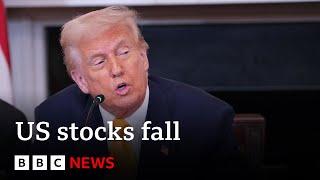 US stocks plunge as fears grow over economic slowdown | BBC News