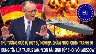 TT Đức tự hủy sự nghiệp, châm ngòi chiến tranh Châu Âu: Dùng tên lửa Taurus làm “con bài sinh tử”