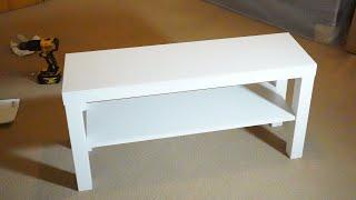 How to Assemble Ikea Lack TV Stand