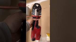 Ridgid RP241 compact press tool #plumber #plumbing #viega #pressmaster #propress