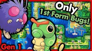 Can I Beat Pokemon Red with ONLY 1st Form Bug Pokemon?  Pokemon Challenges ► NO ITEMS IN BATTLE