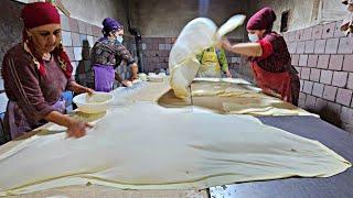 Flour Manka and Ice Water | Bread Making That Will Amaze You!