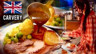 Reviewing the BEST SUNDAY ROAST CARVERY in the UK!