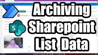 How to Archive SharePoint List Data Using Power Automate | Step-by-Step Guide