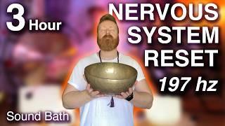 Sound Bath to Slow Down the Mind and Release Anxiety | Nervous System Healing Music