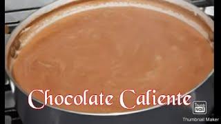 CHOCOLATE CALIENTE  FÁCIL DE PREPARAR SABOR PERUANO