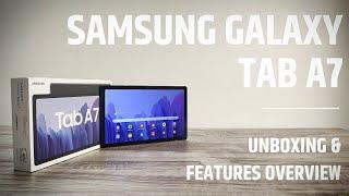 Samsung Galaxy Tab A7 Unboxing And Features Overview