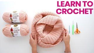 How to Crochet a Scarf - no experience needed!