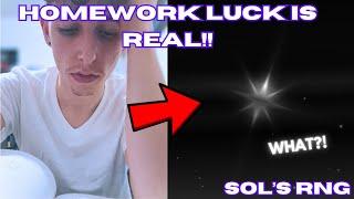 I ROLLED MATRIX: REALITY WHILE DOING HOMEWORK!! | Sol's RNG