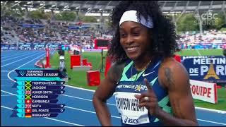 Women's 100m Final: Wanda Diamond League Paris 2021