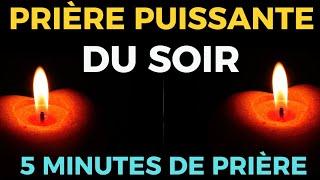 5 minutes de Prière du soir pour éloigner les pensées négatives - Prière Pour terminer la journée