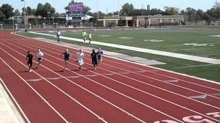 Grant running for state title fifty meter 2012