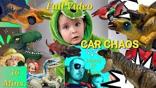 The Legacy Of Creative Kane's Car Creation! Dino Car Racers , Fun Toddler Videos #dinosaurs