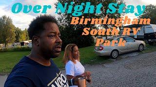 Birmingham South RV Resort / Pit Stop Over Night Stay #camping #rving