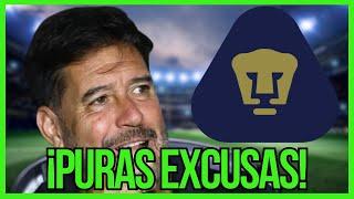 ¡POLÉMICA! LA EXCUSA DE GUSTAVO LEMA TRAS LA ELIMINACIÓN DE PUMAS UNAM ANTE RAYADOS