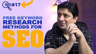 Learn SEO | Free keyword research methods for SEO | SEO Course in URDU