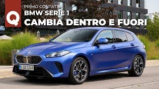 120i (1.5 tre cilindri) e M135i dal vivo: motori, tecnologia e interni |Nuova BMW Serie 1 2025