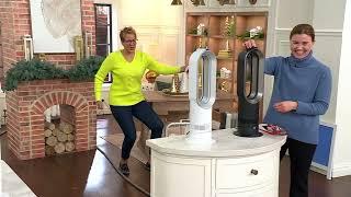 Dyson AM09 Hot & Cool Bladeless Fan & Heater with Jet Focus on QVC