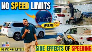 This Highway Has No SPEED Limits | 450Kms In 3.5Hrs(Ep : 42)| India To London Road Trip