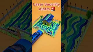 Laser Security Alarm System  Working Model  #sciencproject #shorts #ytshorts