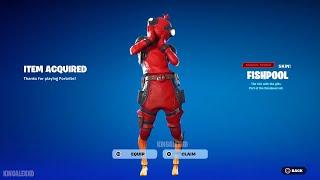 How To Get FishPool Skin For FREE In Fortnite! (Unlocked LEGO FishPool Style) Free Marvel Bundle!