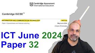 2024 June Paper 3, Cambridge 0417 ICT [IGCSE]