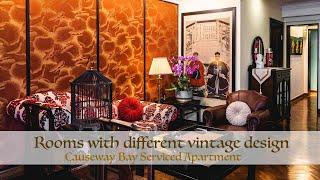 Rooms with different vintage design Causeway Bay Serviced Apartment