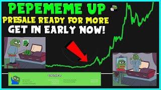 *EARLY* THIS TOKEN WILL Turn $100 Into $1,000 This Cryptocurrency! (TO MOON X20) PEPE MEME TOKEN!