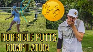 DISC GOLF FAILS - HORRIBLE PUTTS EDITION